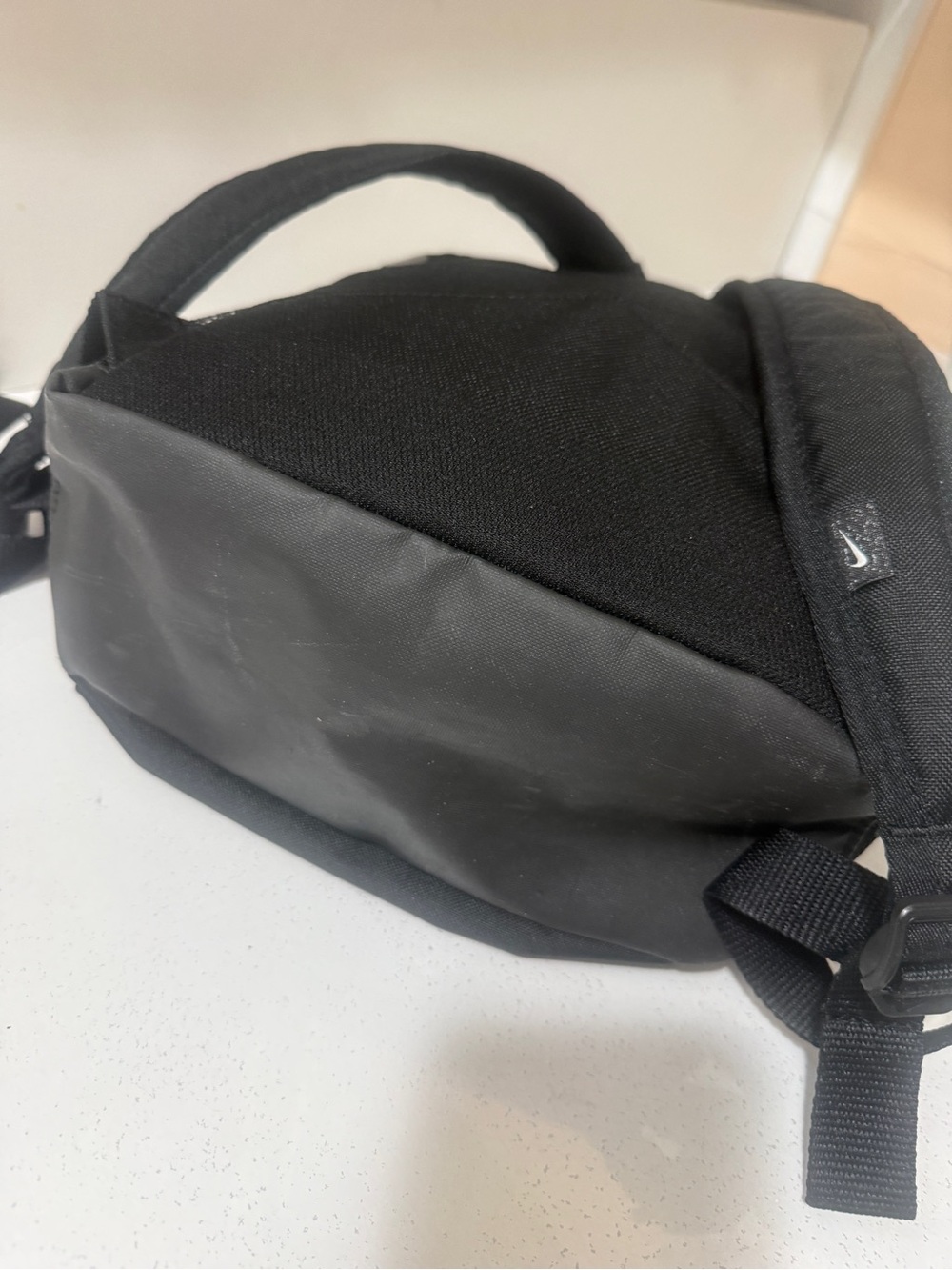 Nike Black & White Mini Backpack - Iconic Swoosh - Picture 5 of 16